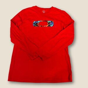 Oakley Red Long Sleeve Graphic T-Shirt Men’s Size L
